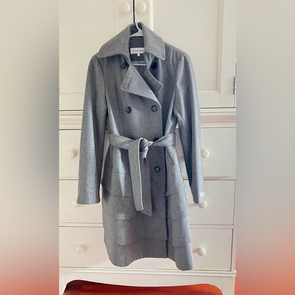 Calvin Klein Wool Coat - Picture 8 of 10